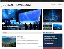 Tablet Screenshot of journal-travel.com